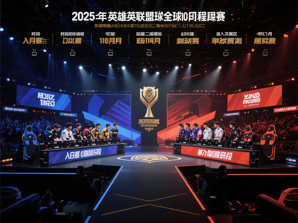2025英雄联盟全球总决赛赛程抢先揭秘！